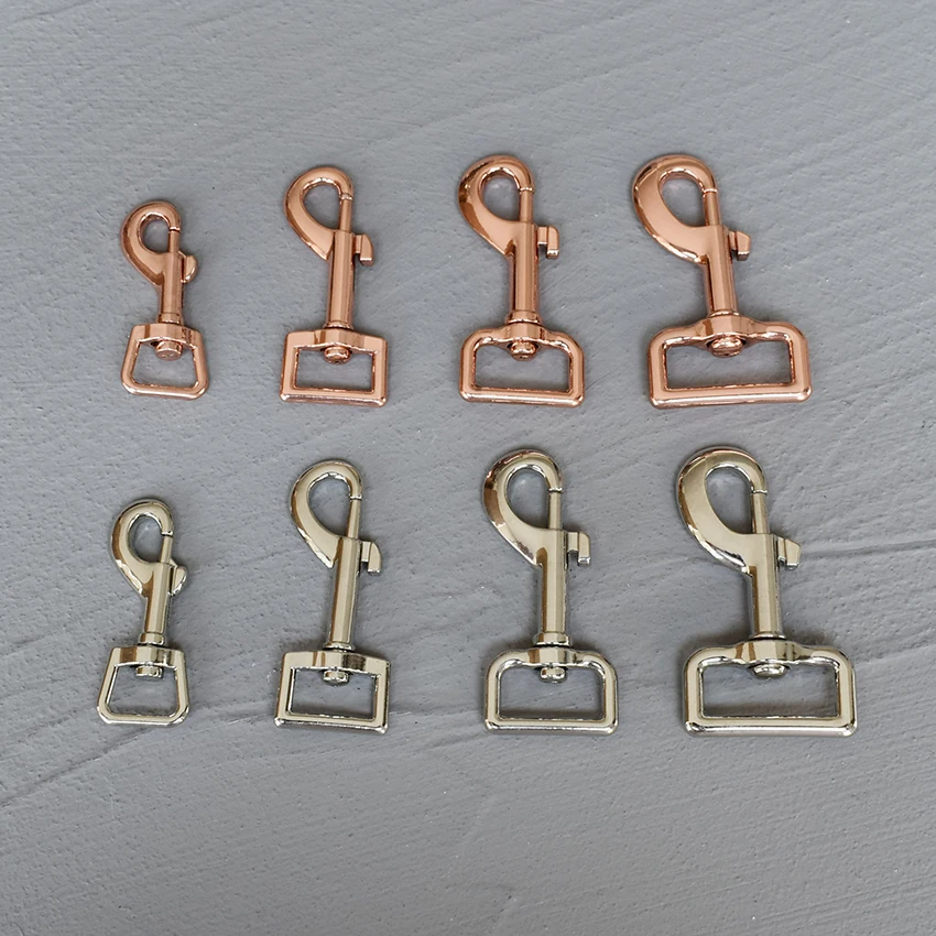 1 Pcs 15mm/20mm/25mm/30mm Metal Buckles Lobster Clasp leash Carabiner Snap Hook Key Chain Bag Part DIY Hardware Accessories