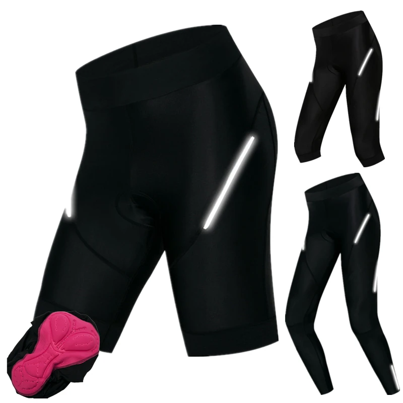 Weimostar-pantalones cortos de ciclismo para mujer, Bermudas ajustadas con almohadilla de Gel 4D, equipo profesional, 2024