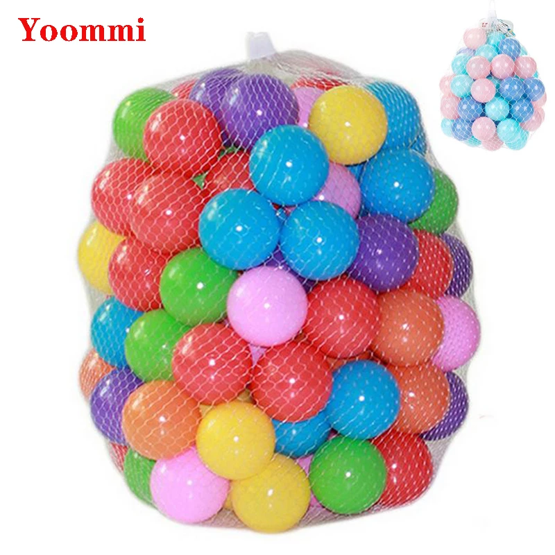 

Детские шарики для бассейна, детский манеж, цветные мягкие мячи для снятия стресса, жонглирования воздуха, игрушка для малышей, сенсорные игрушки, шарики