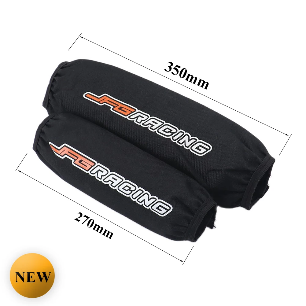 High quality 27cm 35cm Motorcycle Rear Fork Shock Absorber Cover Protector Guard Suspension Cover Wrap Set For Dirt Bike Pit Pro