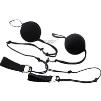Bolas de cadena Poi ajustables para danza del vientre, accesorios de actuación, velo de seda, negro, 1 ud./1 par