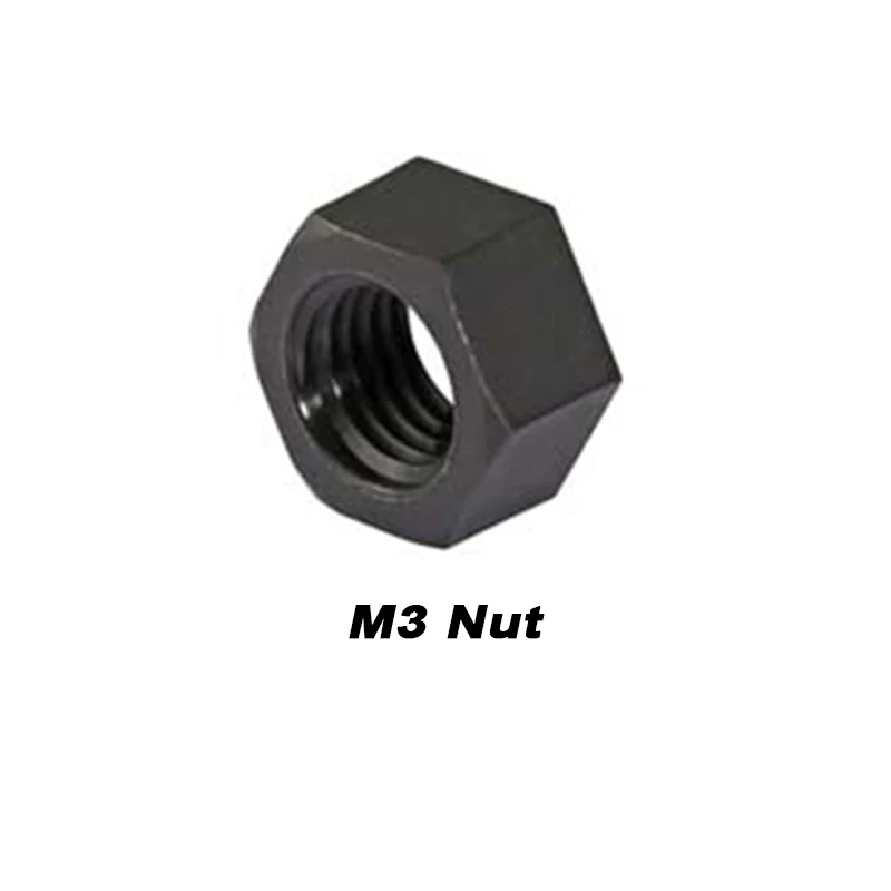 20PCS M3 Nylon Screw Black Hex Nylon Standoff Spacer Column Male/Female to Female Flat Head Nylon Plastic Spacing Screws Nuts