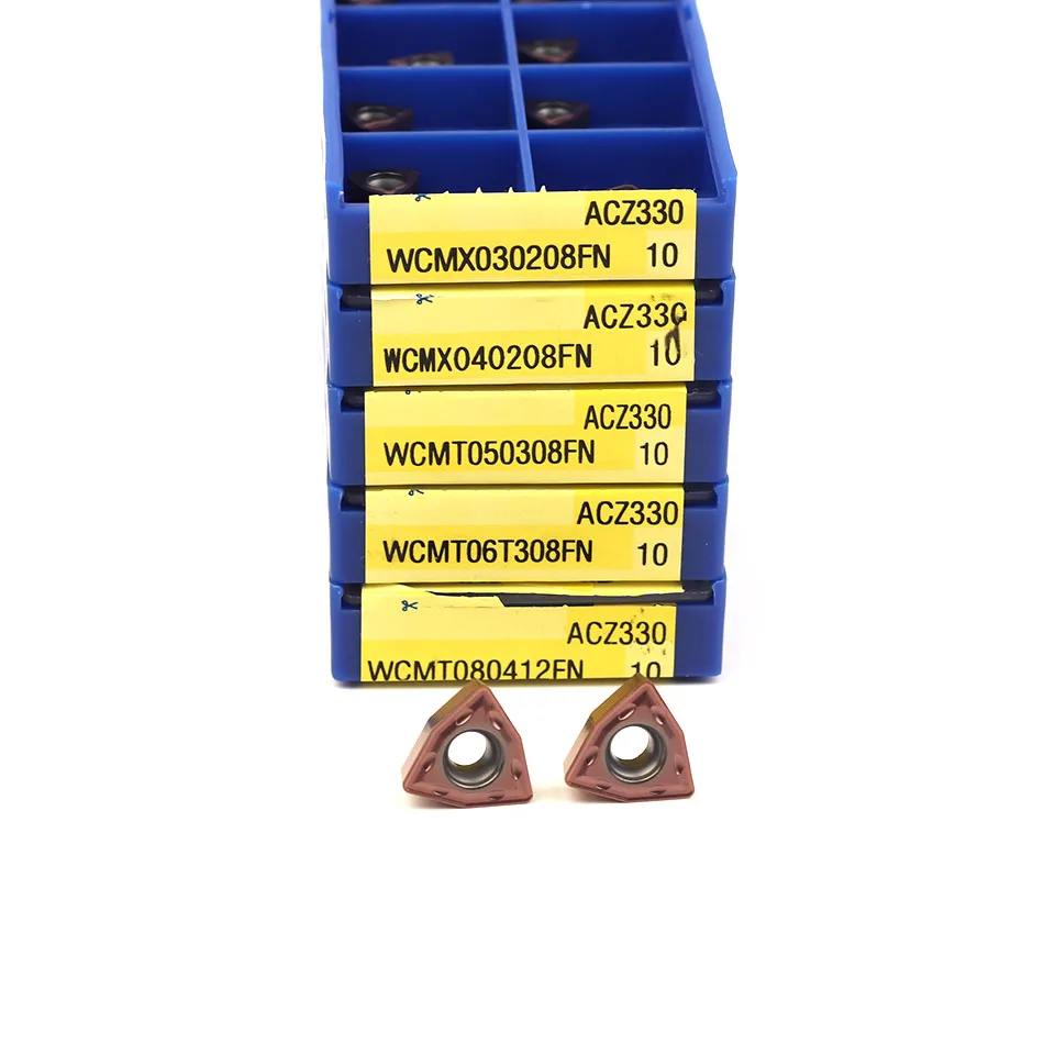 WCMX030208 WCMX040208 WCMX050308 WCMX060308 WCMT080412FN ACZ330 Fast Violent Drill Blade Carbide Blade Stainless Steel Drill Bit