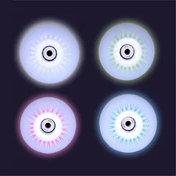 Kids Roller Skates LED Wheel Shine Flash Inline Skating Tyre Bright Rodas Magnetic Core Children 60mm 62mm 64mm 68mm 70mm 4pcs