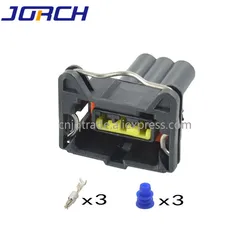 3 Way tyco junior power timer female sealed electrical cable connector for AMP 444072-1 MAP sensor plug DJ7033C-3.5-21