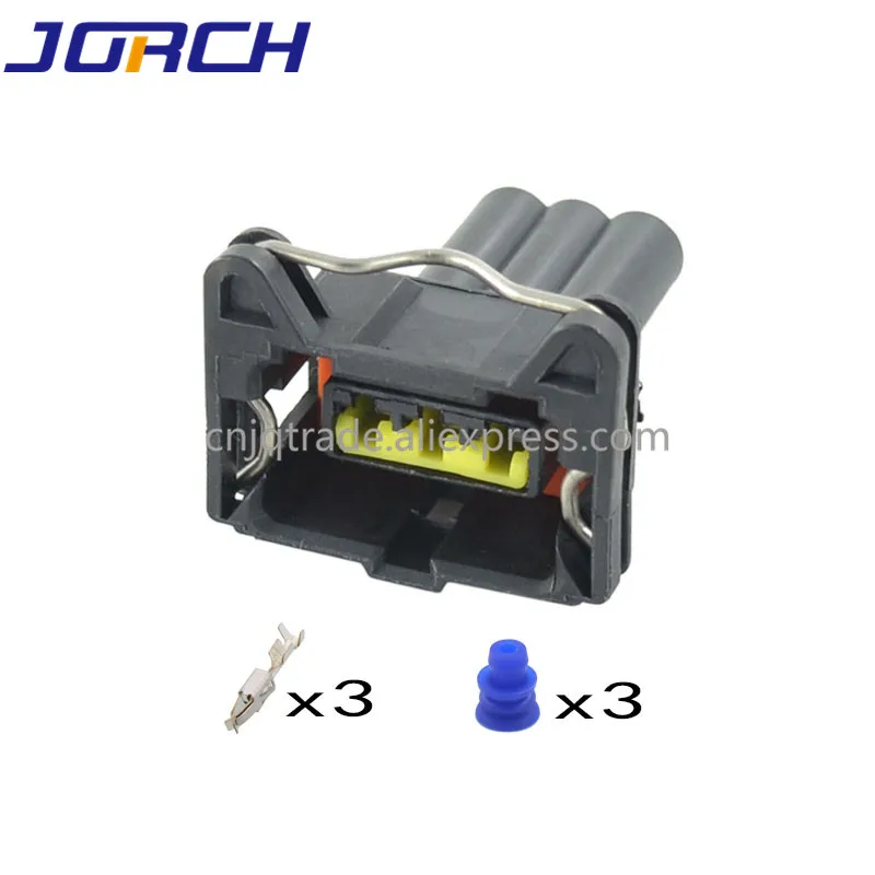 3-drożne żeńskie uszczelnione złącze kabla elektrycznego tyco Junior Power Timer dla AMP 444072 -1 wtyczka czujnika MAP DJ7033C-3.5-21