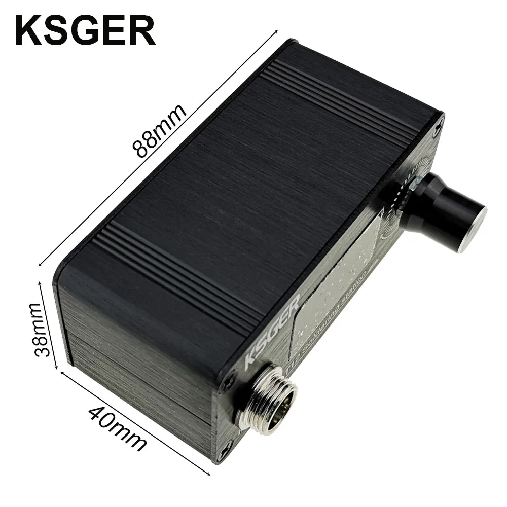 KSGER T12 Mini Soldering Station STM32 V3.1S OLED DIY Aluminum Alloy Handle Electric Tools Holder Auto-sleep T12 Iron Tips