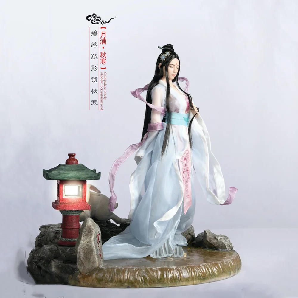 

For Collection 1/6 Scale Sexy Chinese Fairy Female LUCIFER Dunhuang Flying Chang'e Moon Edition Action Figure