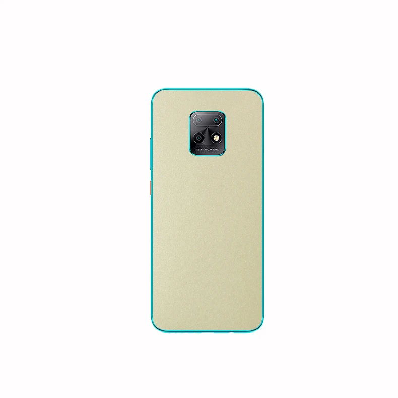 Colorful Matte Decal Phone Back Sticker For XIAOMI Mi 10T Pro Note 10 Lite Redmi 9 8 8A 7A POCO M3 M2 X3 NFC F3 F2 Pro Wrap Skin