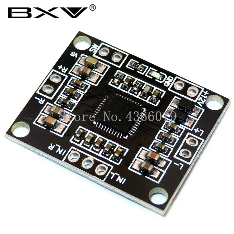 10pcs/lot PAM8610 digital power amplifier board 2 x15w dual channel stereo mini class D power amplifier board