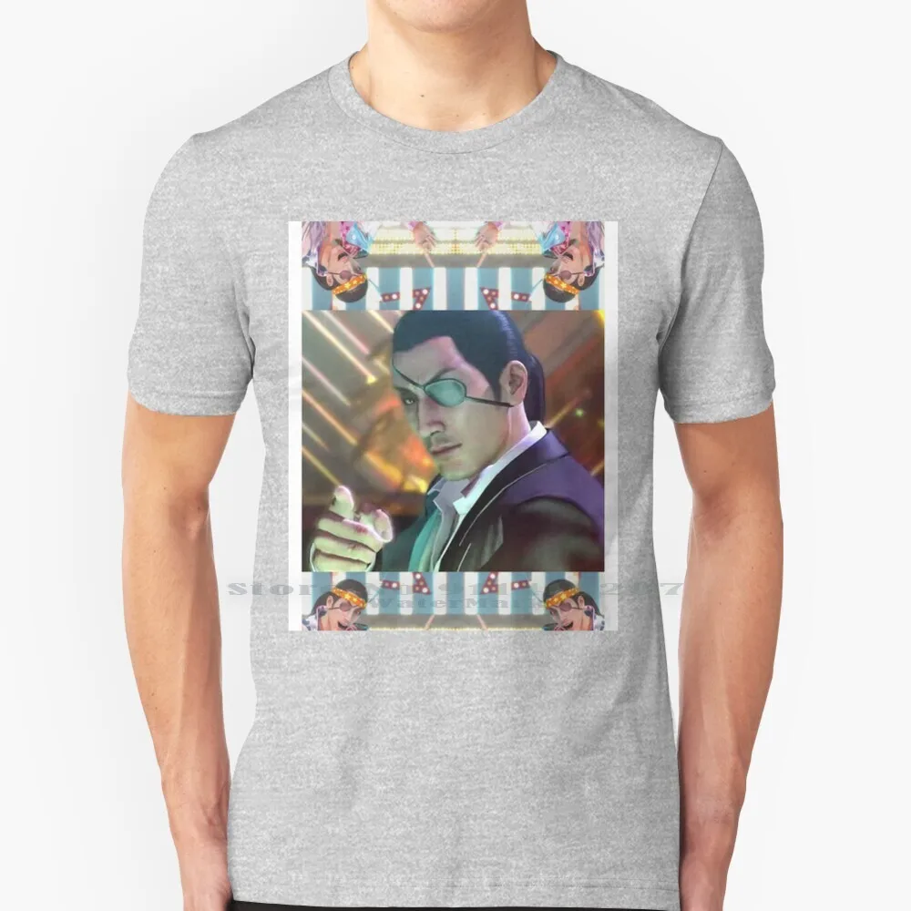 Goro Majima Yakuza Phone Case Point 100% Cotton T Shirt Goro Majima Japanese Tattoo Ryu Ga Gotoku Kiryu Kamurocho Kazuma Hanya