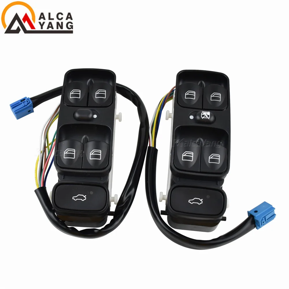 Malcayang Power Control Window Switch For MERCEDES C CLASS W203 C180 C200 C220 A2038200110 A2098203410