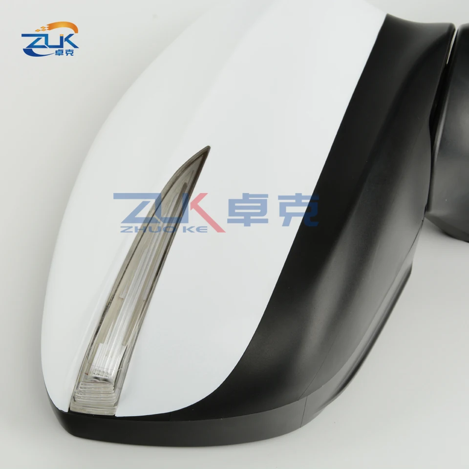 ZUK Exterior Door Rearview Mirror Assy For Mazda CX-5 2015 2016 With Electric Angle Adjust Folding Heating Blind Spot Monitoring