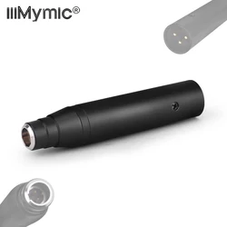 iiiMymic 48V Phantom Power Adapter Male XLR For AKG Samson 3 Pin Lavalier Lapel Headset Mic Musical Instrument Microphone