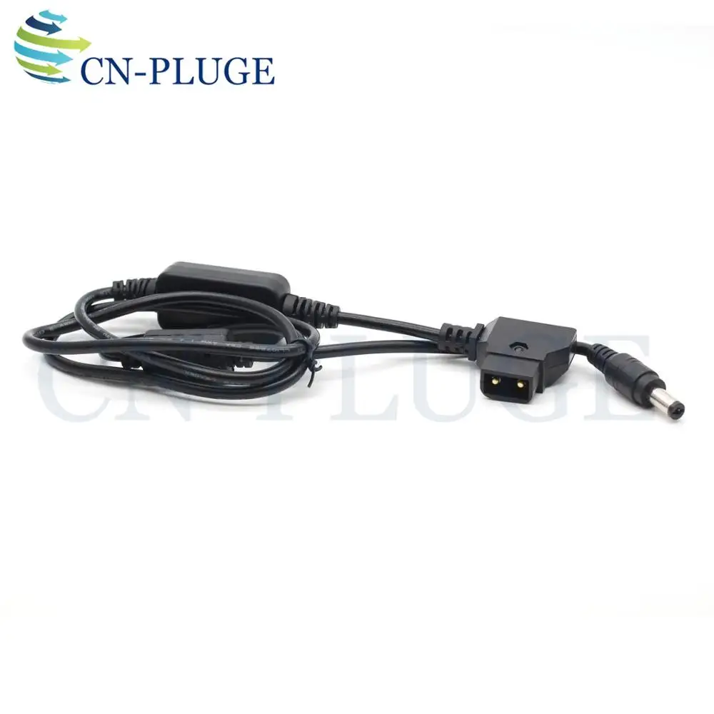 （Built-in protective plate）D-Tap Male to  12V   DC 5.5x2.5mm Cable