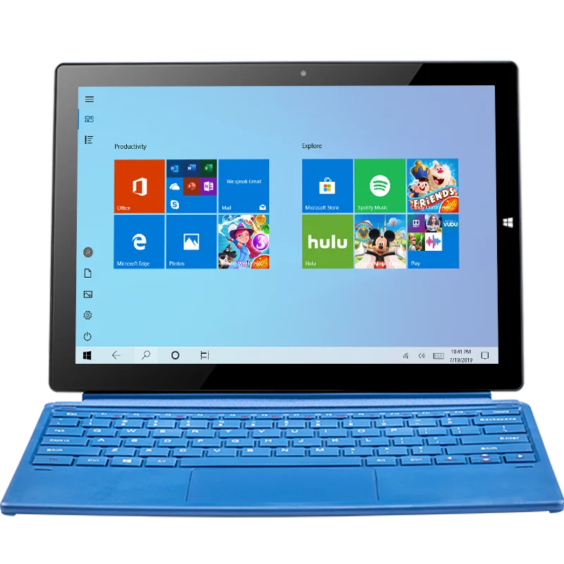 Pipo 4G LTE FDD W12 2 in 1 Tablet PC 12.3 inch IPS 2880*1920 Win10  8G 256G Qualcomm Snapdragon 850 WIFI BT5.0 Computer Netbook