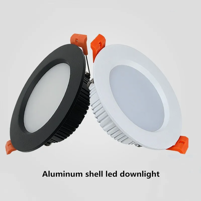 LED Downlight 220V Spot LED downlight 3W 5W 7W 9W 12W 15W 18W 21W 24W 30W 36W Recessed LED Ceiling Downlight Light