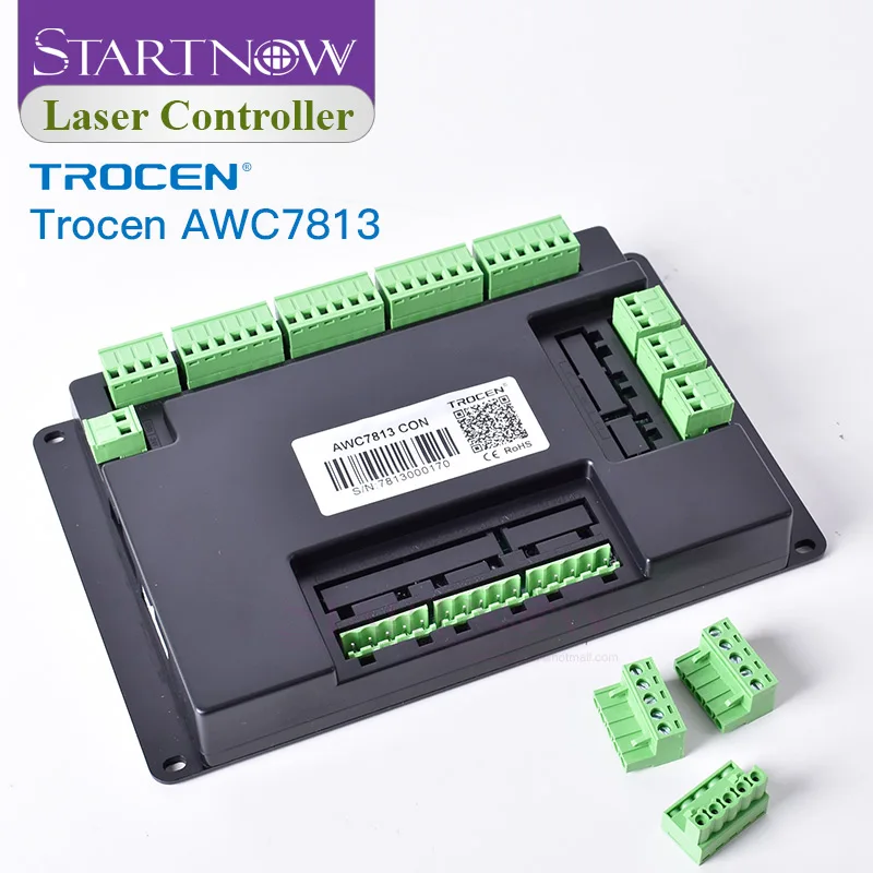 Trocen AWC7813 Upgraded AWC708S Replace Ruida Board CNC Control System Cutting Machine Spare Parts CO2 Laser Controller Card