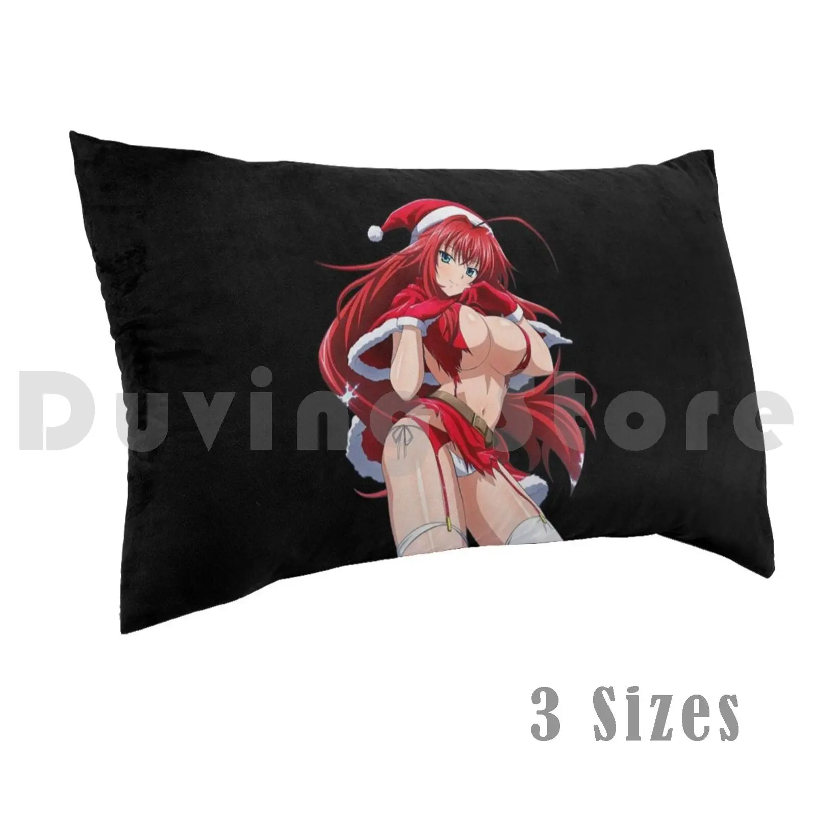 

Pillow case A Devil In Disguise , Rias Gremory In A Santa&#39 ; S And Red Sexy Lingerie. High School Dxd Anime Manga Waifu. | Bl