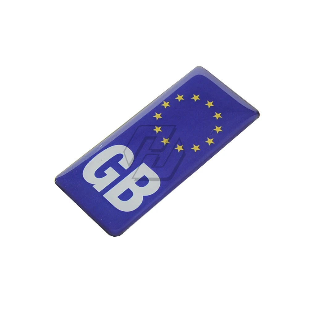 دراجة نارية GB اليورو شارة ملصق ل عدد لوحة الفينيل أوروبا القانونية لصائق الحال بالنسبة دوكاتي ابريليا هوندا MV فيسبا #3