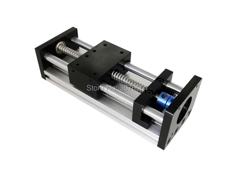 Free Shipping 50mm 100mm Effective Travel Length SFU1204 1605 1610 Ballscrew 12 16mm Linear Guide Motion Module Rail Table CNC