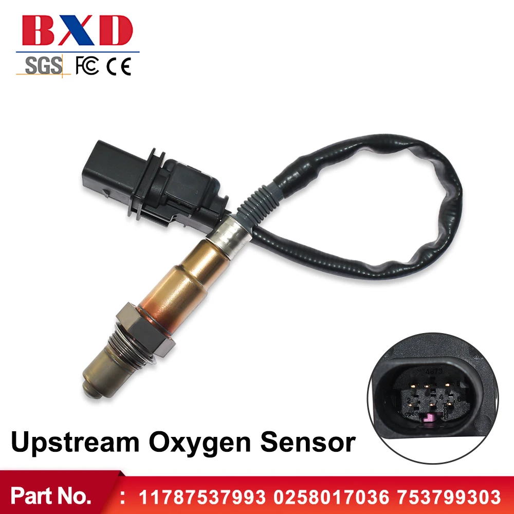 

Upstream Lambda Oxygen O2 Sensor 11787537993 0258017036 753799303 For BMW E60 E61 E63 E64 E65 E66 E67 E87 E90 E91