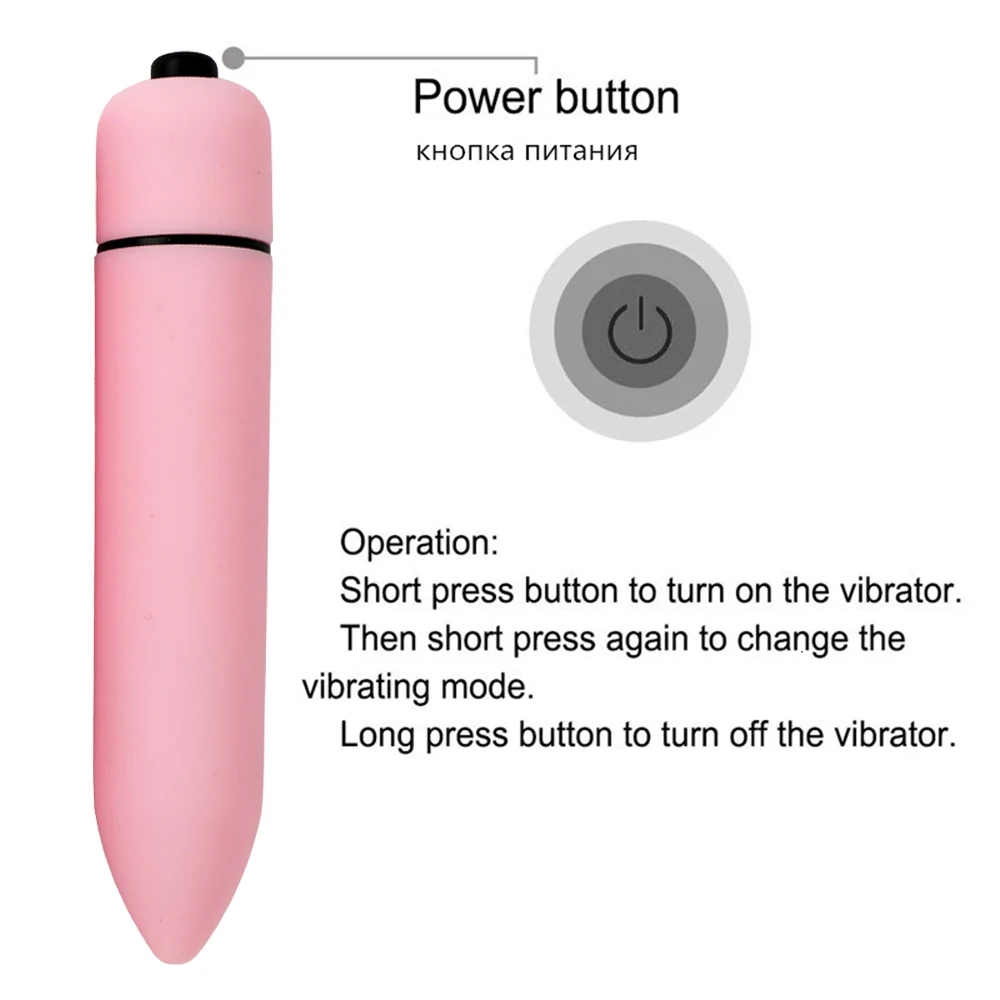 10 Speed Bullet Vibrator Dildo Vibrators AV Stick G-spot Clitoris Stimulator Mini Sex Toys for Women Maturbator Sex Products - Image 5