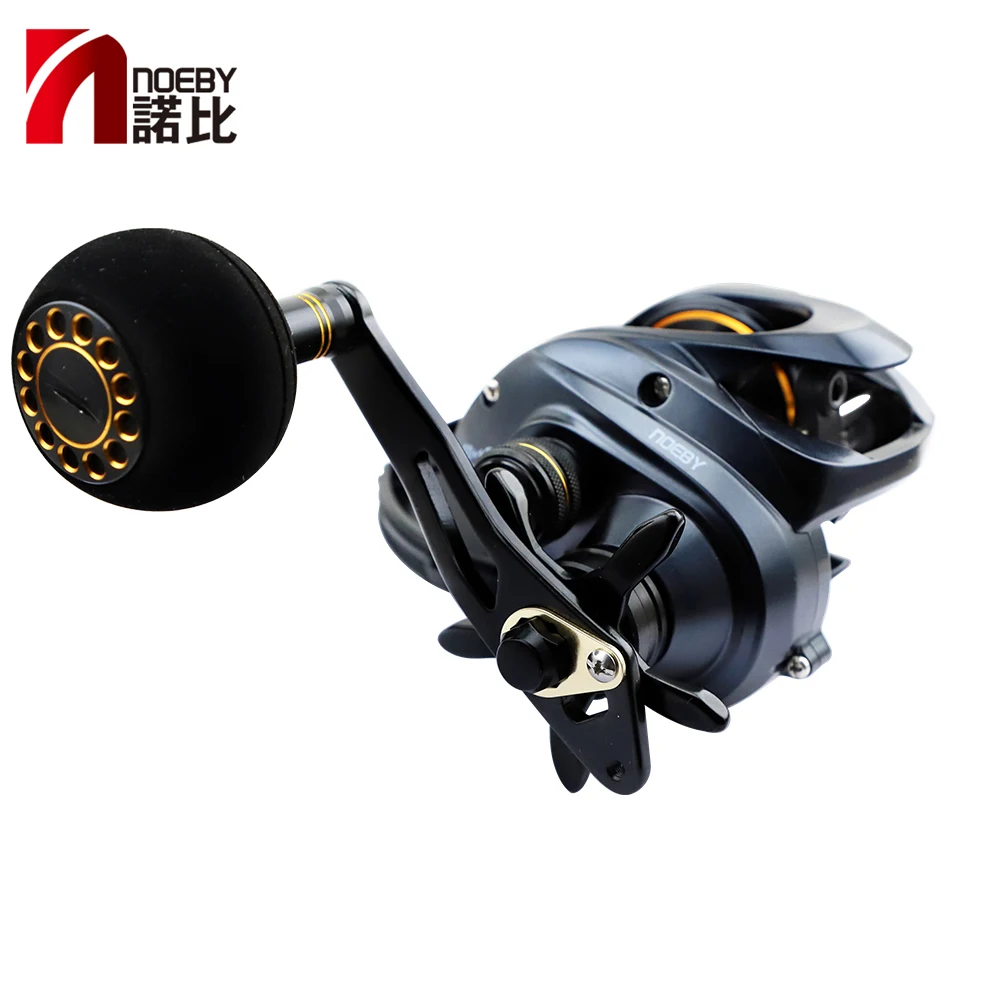 NOEBY Baitcasting Reel 11BB/6.3:1/12kg Max Drag Sea Fishing Reel Carretes Carretilha De Pesca Wheel Moulinet Peche Casting Reel