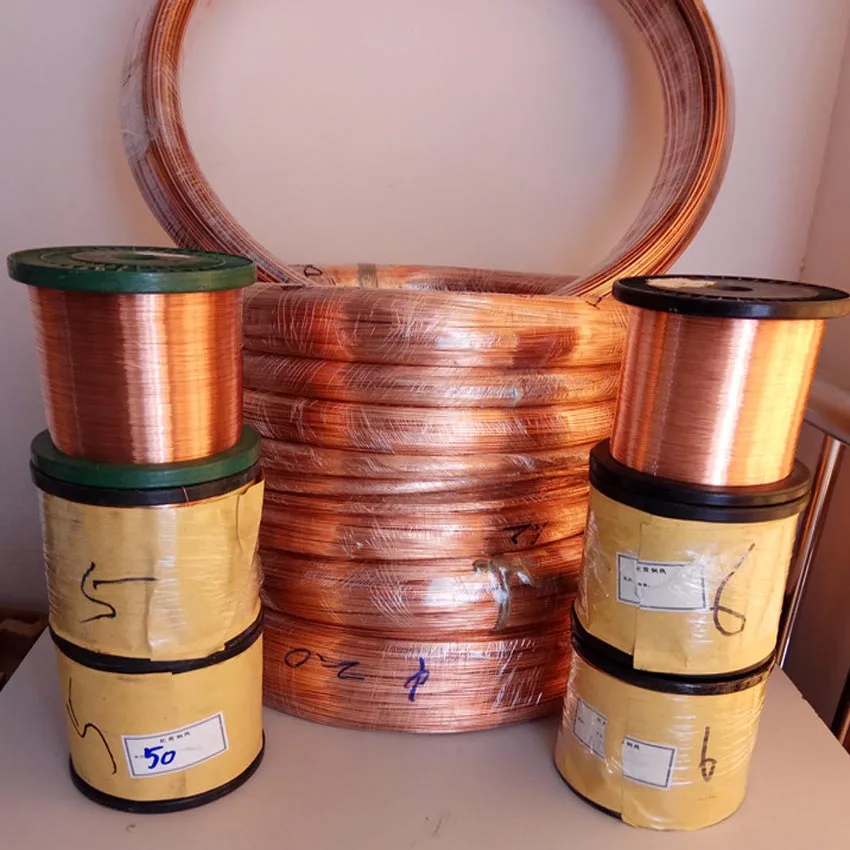 1000G/Roll T2 Bare Copper Wire 0.16/0.2/0.3/0.4/0.5/0.6/0.7/0.8/1.0/0.9/1.2/1.5/1.8/2/2.5/3mm Red Copper Line Without Insulation