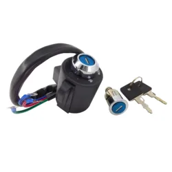 Serrure de commutateur d'allumage de moto avec 2 clés pour Harley Sportster XL 883 1200 1995 – 2003