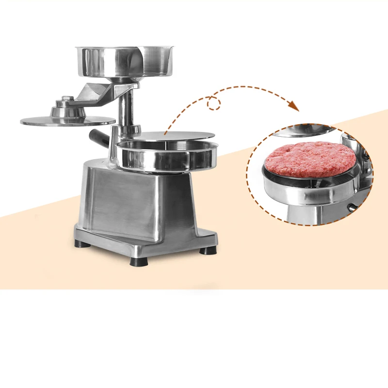 Export stainless steel hamburger machine manual meat patties machine