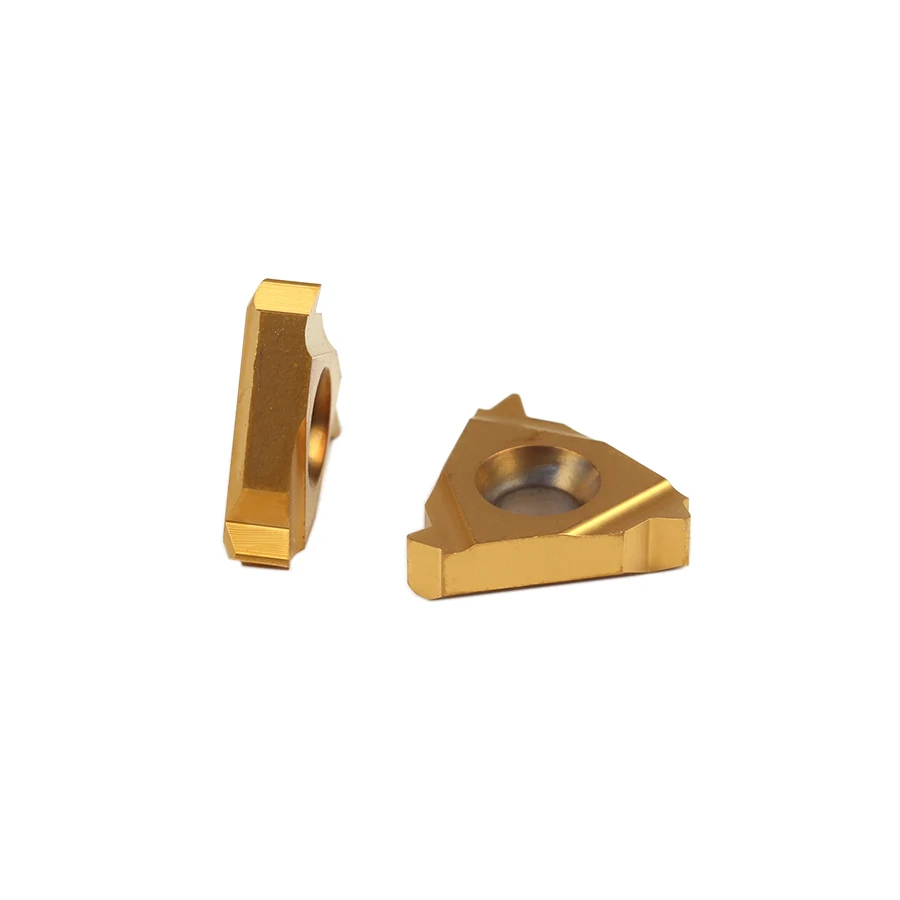 Di alta Qualità 16ER 11BSPT 14BSPT 19BSPT 16IR 11BSPT 14BSPT 19BSPT LDC LDA CNC Filo inserto Inserto In Metallo Duro CNC Tornio Utensile da Tornio