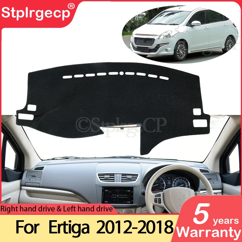 for Suzuki Ertiga Proton VX-1 2012 2013 2014 2015 2016 2017 2018 XE Anti-Slip Mat Dashboard Pad Sunshade Dashmat Car Accessories