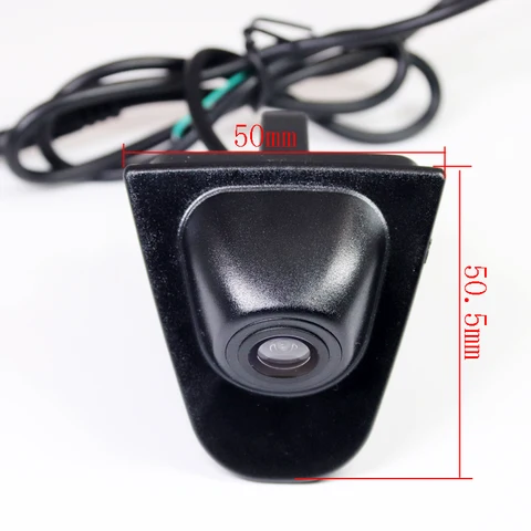 Автомобильная камера CCD HD переднего вида для Honda VEZEL Honda Odyssey New accord Civic CRV Spirior Crosstour XR-V City Civic