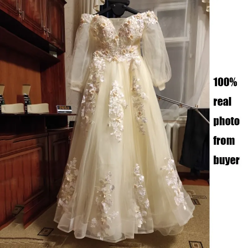 فستان Quinceanera 2021 جديد فستان حفلة gryfone نصف كم قبالة الكتف ثوب الكرة أنيقة الأزهار طباعة ثوب Vestidos