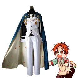 Anime Cosplay Toilet-bound Hanako-kun Halloween Costumes For Women Men Kids Game Clothing Top Pants Vest Cape Japanese Carnival