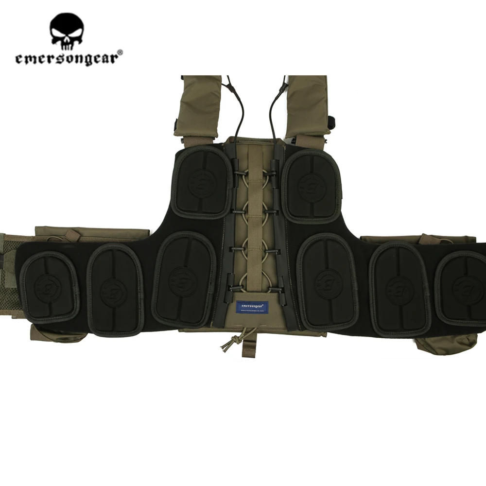 Emersongear เสื้อกั๊กยุทธวิธี CPC Carrier Heavy Duty ป้องกันเกียร์ MOLLE การล่าสัตว์ Airsoft เกราะยิงไนลอน