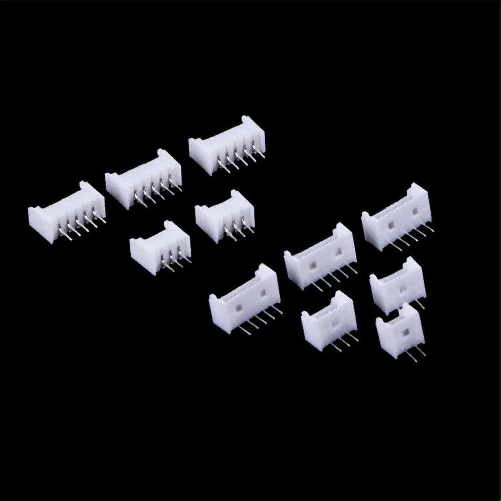 MX1.25mm 1.25mm konnektörler dişi soket dişi düz/kavisli iğne 2P 3 4 5 6 7 8 9 10PIN