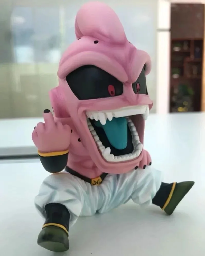 10CM Dragon Ball Z Super Saiyan One Majin Buu Frieza Figure doll Model Toys Dragon Ball Z Cell Gift