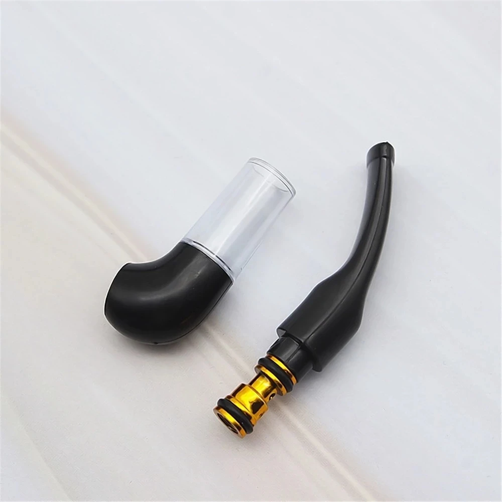 Smoke Pipes Cigarette Accessories Cycle Filter Cigarette Pipes Resin Tobacco Pipe Standard Smoking Mouthpiece Cleaning Cigarette - Image 3