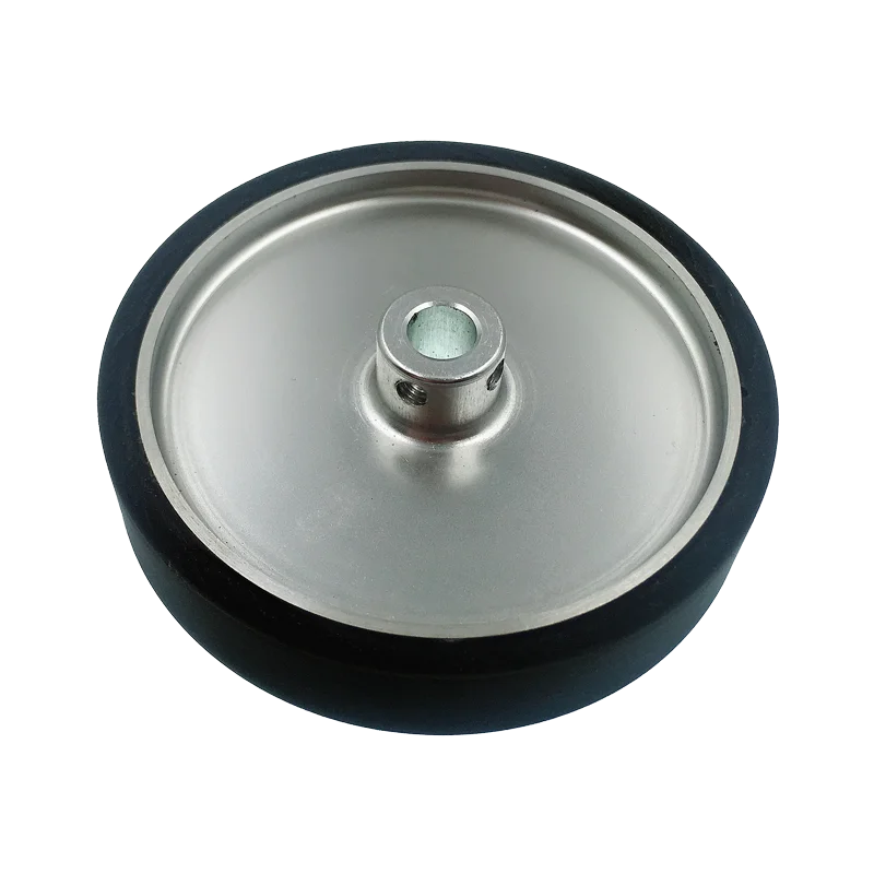 جديد عالية الجودة التشفير متر متر عجلة قياس سبائك الألومنيوم المغلفة متزامن عجلة محيط 200 300 250 مللي متر