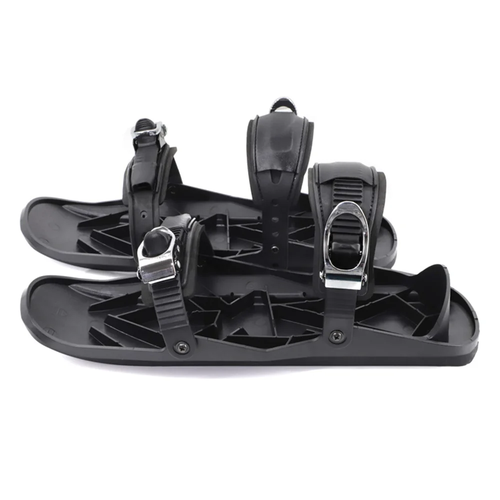 Tragbare Mini Ski Skates für Schnee, kurze Skiboard Snow blades, hohe Qualität, verstellbare Bindungen, Ski schuhe – Detail 6