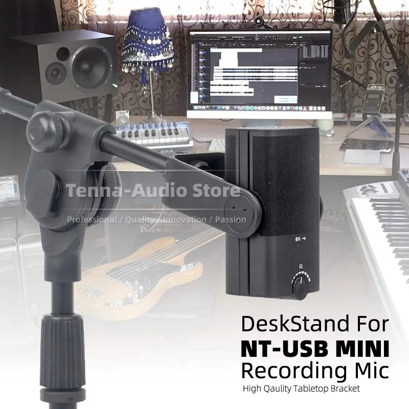 Adjustable Tabletop Microphone Stand Holder Bracket For RODE NT-USB NT USB Mini Recording Desktop Mic Extend Boom Arm Mount Rack