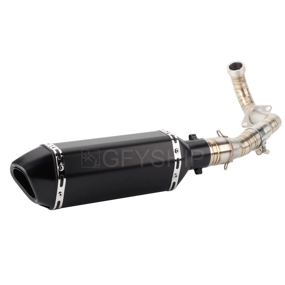 Motorcycle XMAX 300 For Yamaha XMAX 300 2017 to 2020XMAX 250 2019 2020 Escape Exhaust Muffler And Link Pipe System