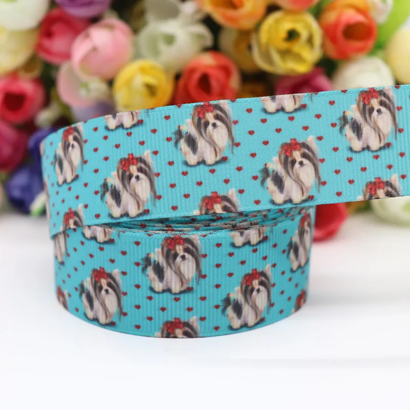10 Yards 1'' 25MM japanische Cartoon-Tiere bedruckte Ripsbänder für Haarschleifen, DIY-Handarbeitsmaterial Y2020062702 – Detail 9