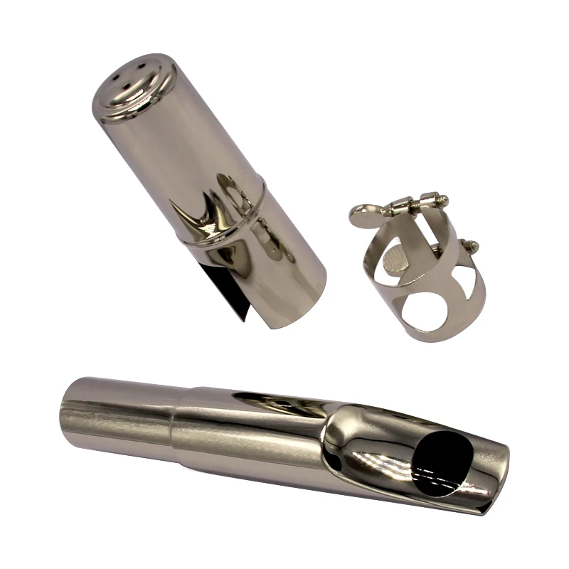 Gold-plated brass E Flat Baritone Saxophone mouthpiece 5-9