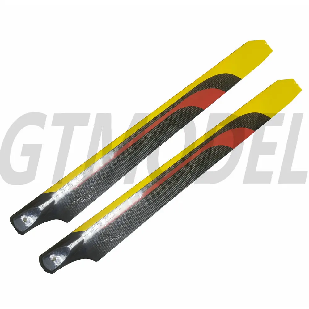 1 pair KDS 600mm 690mm Carbon Fiber Main Rotor Blade For T-rex Gaui KDS Agile Alzrc SAB XLPower RC Helicopter