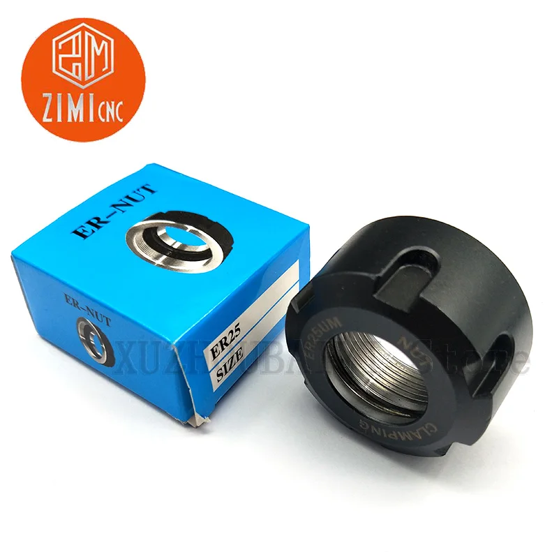 ER25UM high-precision dynamic balancing nut cutter handle engraving machine extension rod collet nut milling cutter handle nut