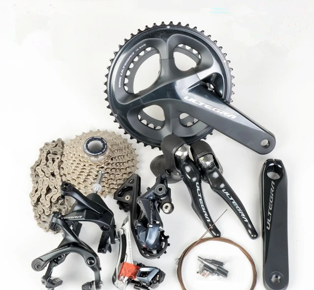 SHIMANO ULTEGRA R8000 groupset 2x11 22S Speed 50/34T 53/39T 170 172.5 175mm  Road bike Bicycle Group set Derailleur Kit - AliExpress