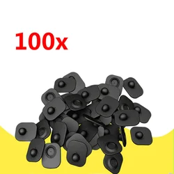 100Pcs/set 8.2mhz Anti-theft RF Tags HardTags for Supermarket Store Mall EAS Security System Radio Frequency Adhesive Retail Tag